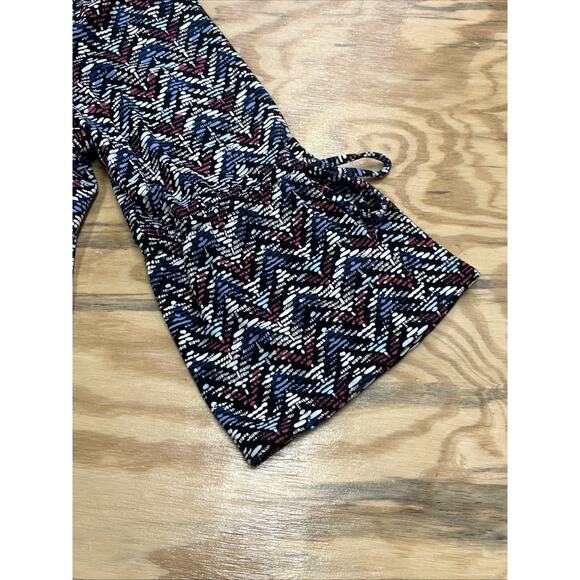 Chicos Geometric Print A Line Dress Size 3 16/18 XL Career Stretch Knit Mature - Picture 5 of 10